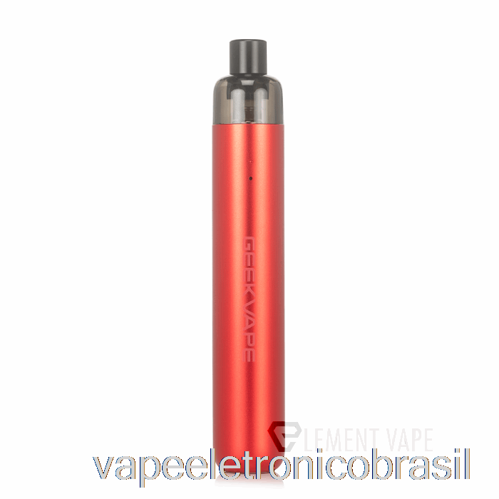 Vape Recarregável Geek Vape Wenax Sc Starter Kit Devil Red